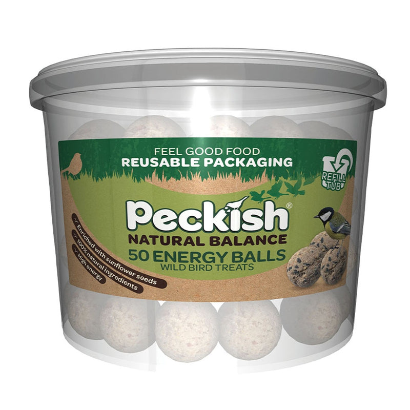 Peckish Natural Balance Energy Balls 50 Tub