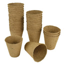 Grow It 6cm Round Fibre Pots - 24 Pack