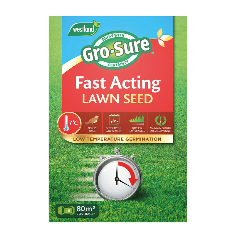 Fast Acting Lawn Seed 80m²
