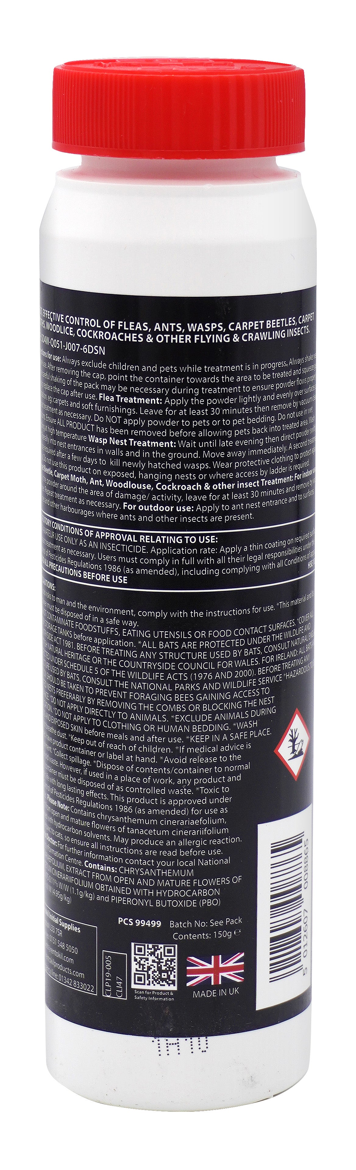Rentokil Insectrol Insect Killer Powder 150g