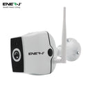 Ener-J Smart Wi-Fi Outdoor IP Camera, Fisheye Design, 1MP