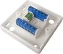 CQR 12 Way Square Junction Box, White