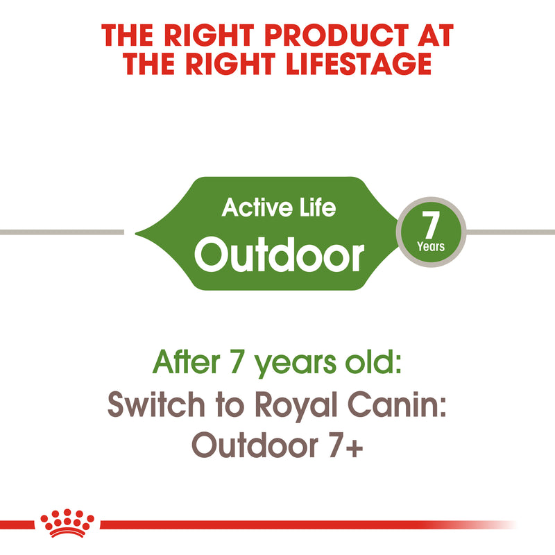 Royal Canin Outdoor Adult Dry Cat Food, 400g