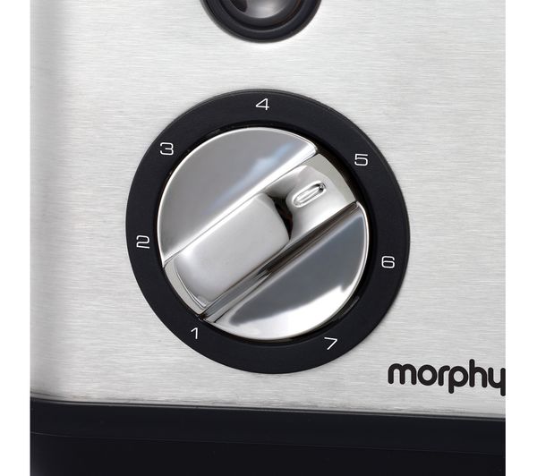 Morphy Richards Accents 2 Slice Toaster, Stainless Steel