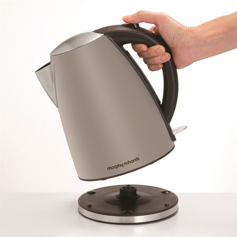 Morphy Richards Accents 1.7 Litre Jug Kettle Pebble Grey Phairs