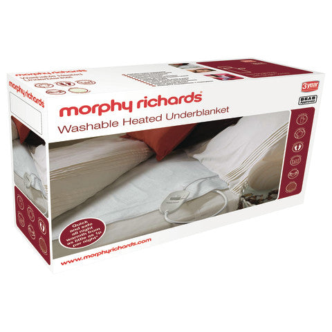 Morphy Richards King Dual Heated Fleece Under Blanket
