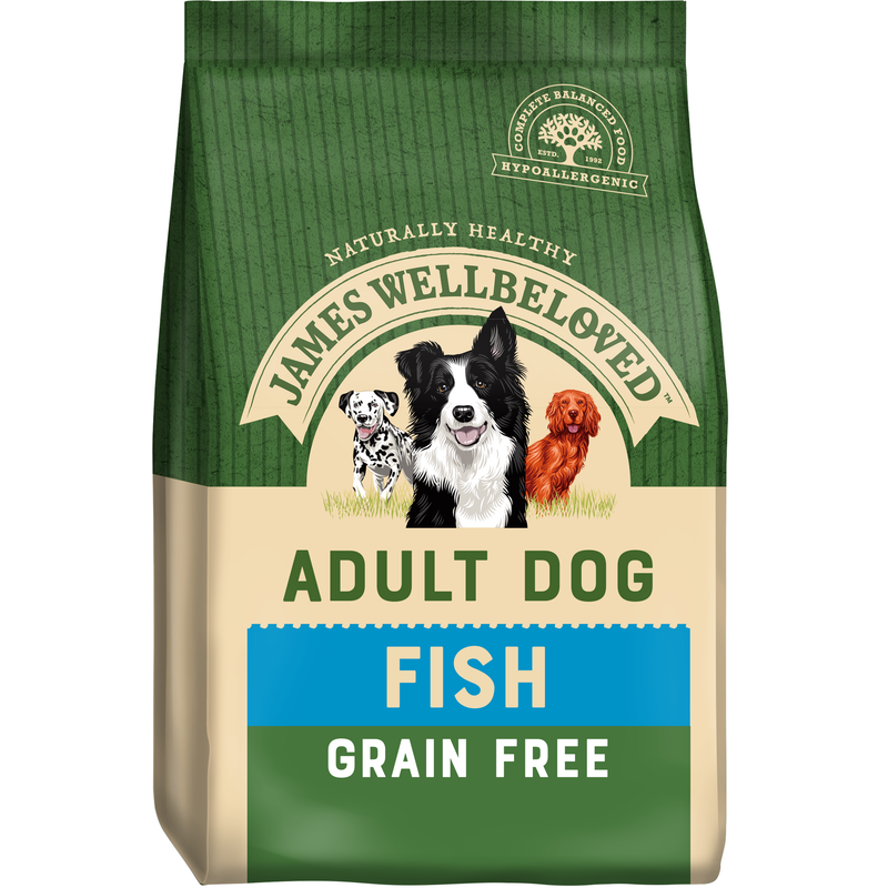 James Wellbeloved Grain Free Adult Fish & Veg 1.5kg