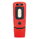 Sealey Rechargeable 360° Inspection Light 3W COB & 1W SMD LED Red Lithium-Polymer