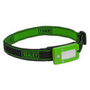 Sealey Rechargeable Head Torch 2W COB LED Auto-Sensor Green