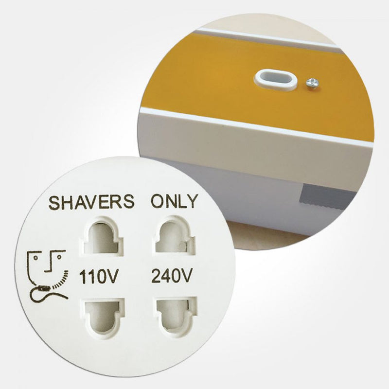 Eterna LED Dual Voltage Shaver Light