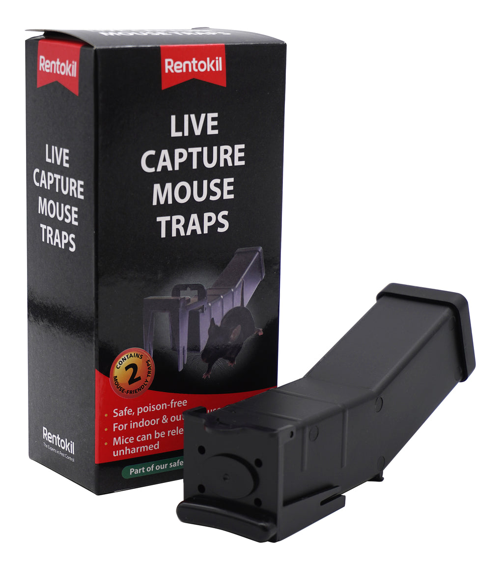 Rentokil Live Capture Mouse Trap – Twin Pack