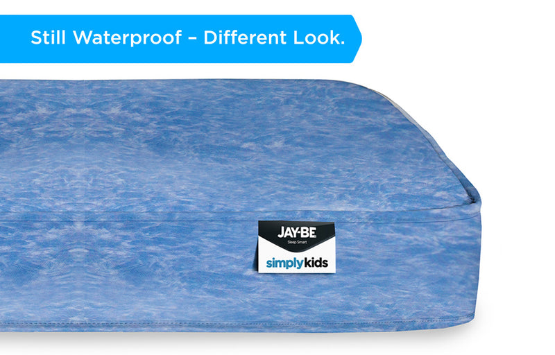 Jay-Be Single Simply Kids Childrens Waterproof Anti-Microbial Foam Free Sprung Mattress