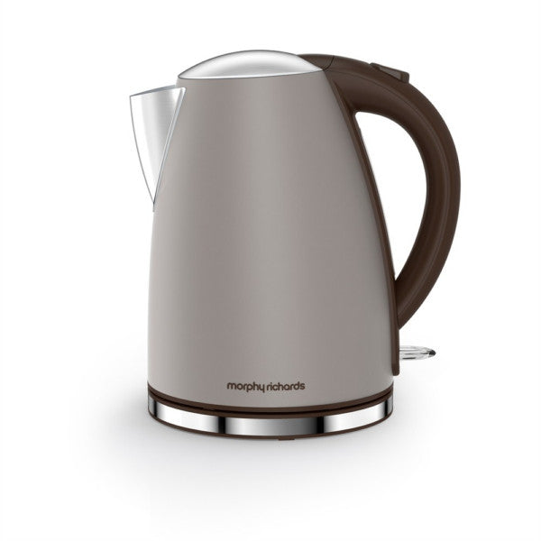 Morphy Richards Accents Jug Kettle & 2 Slice Toaster Set, Pebble Grey