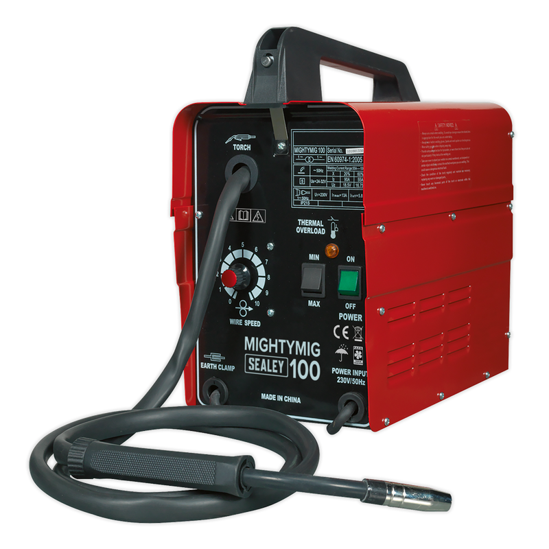 Sealey No-Gas MIG Welder 100A 230V