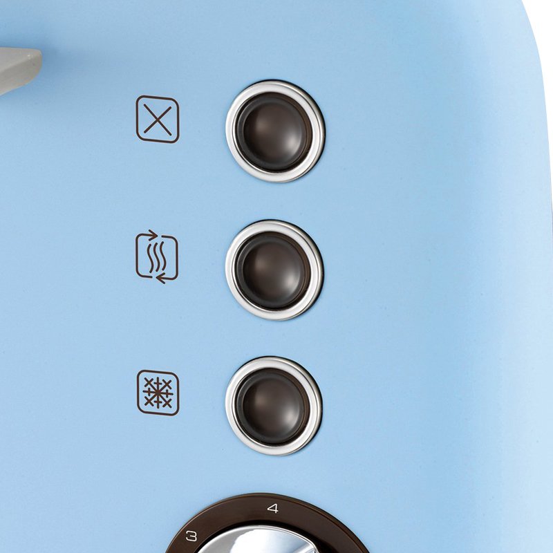 Morphy Richards Accents 4 Slice Toaster, Azure Blue