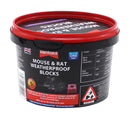 Rentokil Mouse & Rat Weatherproof Blocks - 5 Tub