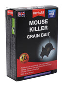 Rentokil Mouse Killer Grain Bait - 10 Sachet