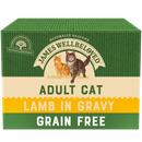 James Wellbeloved Grain Free Adult Lamb in Gravy Pouch 12 x 85g