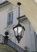 Fumagalli Noemi Sichem Large LED Lantern with Chain, Black