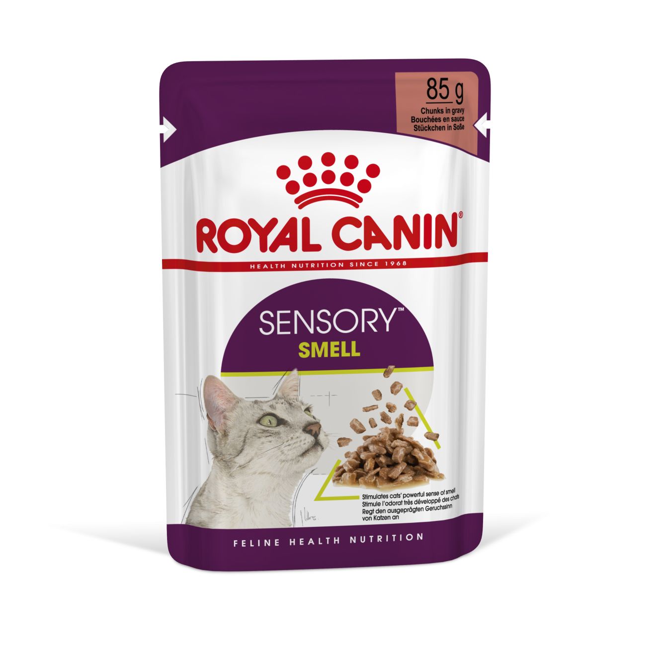 Royal Canin Royal Canin Sensory Smell In Gravy Adult Wet Cat Food, 85g x 12 Pack