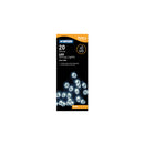 Status Oslo - 20 - LED - White - Indoor - Battery Operated - String Festive Lights
