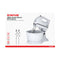 Status Pittsburgh - White - 300w - Hand Mixer and Bowl - 5 Speed + Turbo