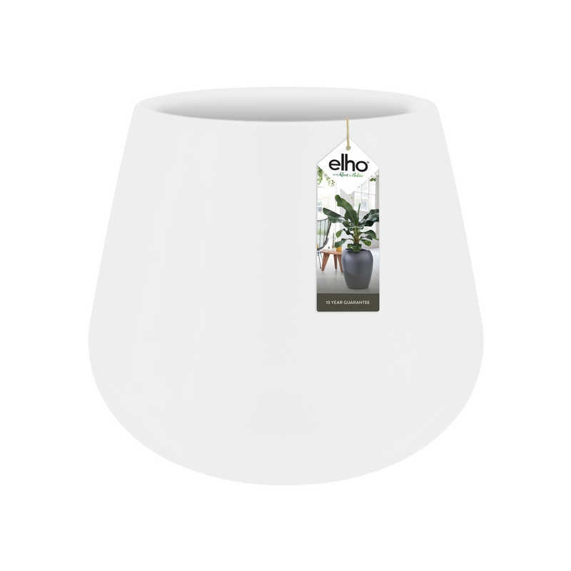 Elho Pure Cone 55 - Flowerpot - White - Indooroutdoor! - Ø 55.00 x H 46.50 cm