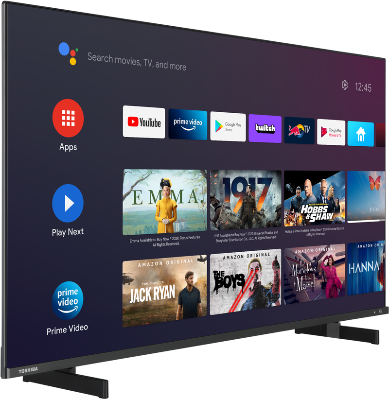 Toshiba 55 Inch 4K Quantum Dot QLED Android TV