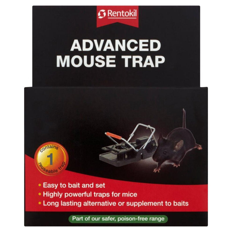 Rentokil Advanced Reuseable Mouse Trap, Single
