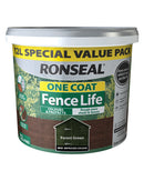 Ronseal One Coat Fence Life Forest Green 12L