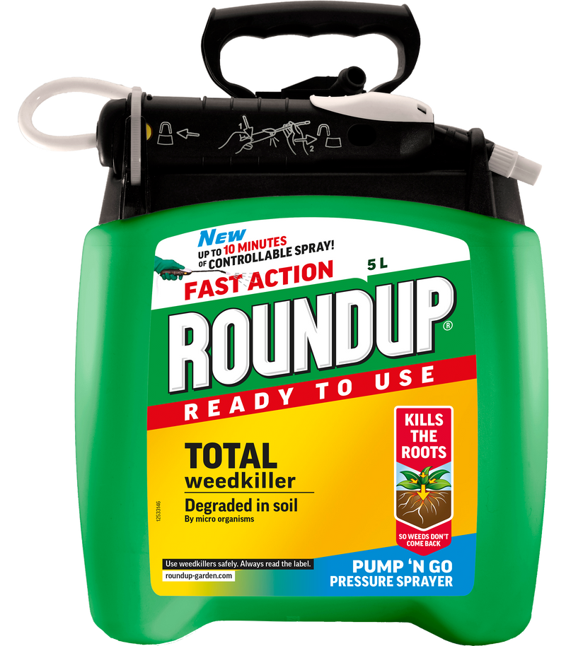 Roundup Fast Action Ready to Use Weedkiller Pump ‘n Go 5 litres