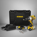 RTRMax 18V Brushless Cordless Impact Drill with 2Ah Battery
