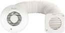 Xpelair Simply Silent 100mm Shower Fan Complete with Round Grille