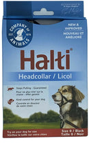 Halti Dog Headcollar, Black, Size 0