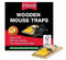 Rentokil Wooden Mouse Trap - Twin Pack