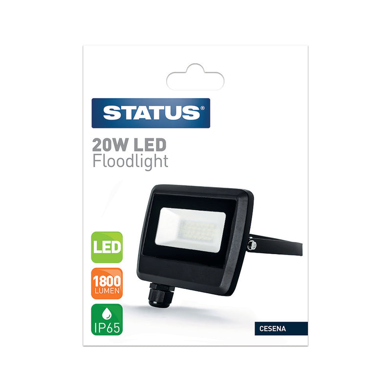 Status Cesena - 20w LED - Grey - Flood Light