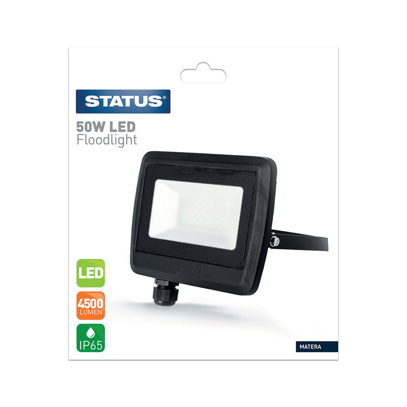 Status Matera - 50w LED - Black - Flood Light