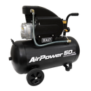 Sealey Air Compressor 50L Direct Drive 2hp