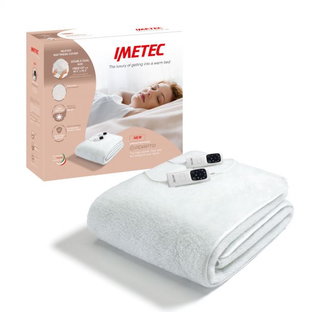 Imetec Adapto Double Mattress Cover Dual Control