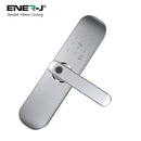 Ener-J Smart Wi-Fi Doorlock Set (includes 3 Physical Keys and 3 RFID Card) Silver - Right Handle