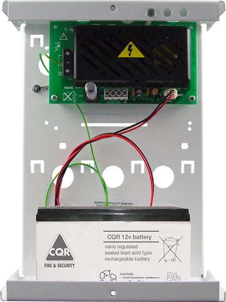 CQR 2A 12V Small Multi Indicator Boxed Power Supply
