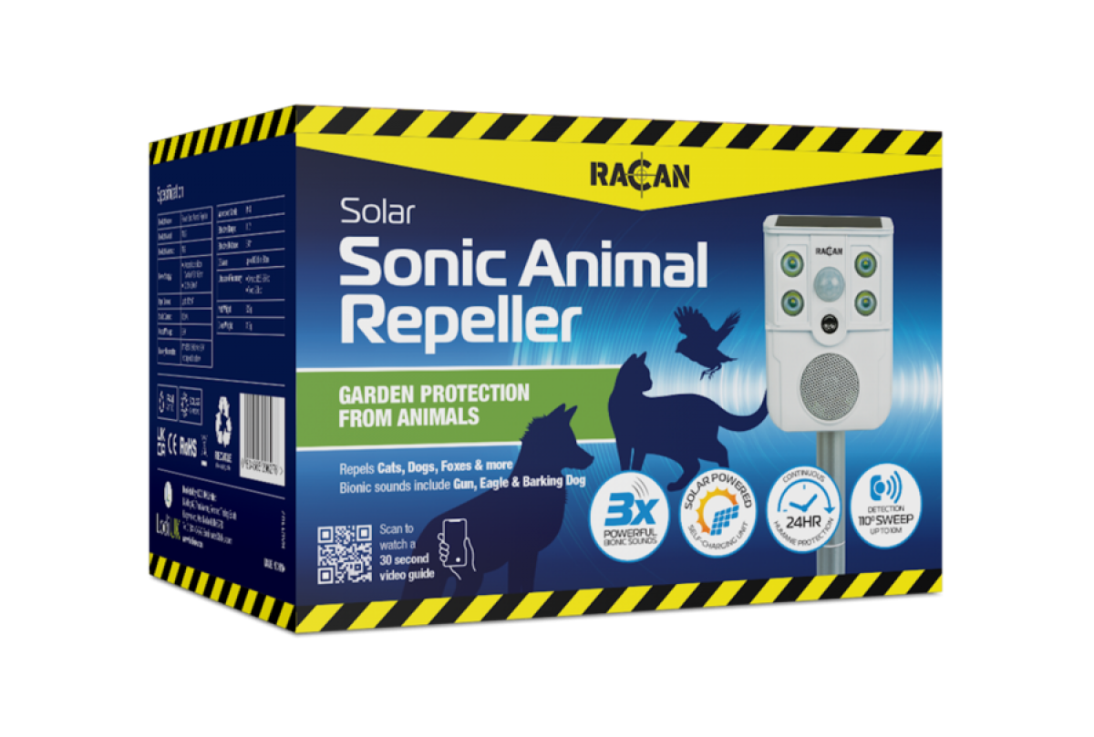 Racan Solar Sonic Animal Repeller