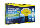 Racan Solar Sonic Mole Repeller, Twin Pack