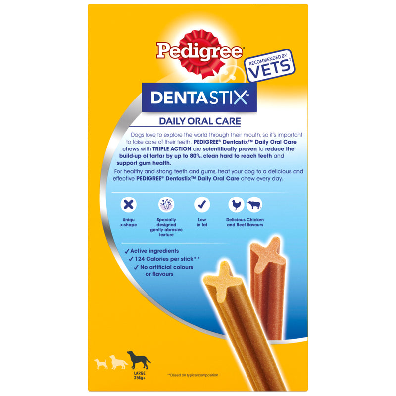 Pedigree DentaStix Daily Dental Chews Large Dog 21 Sticks