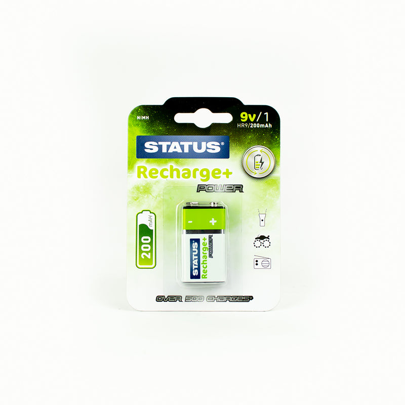 Status 9V200 - NiMH - Rechargeable - Batteries