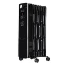 Status 7 Fin - Wavy - Oil Filled Radiator - 1500w - Black