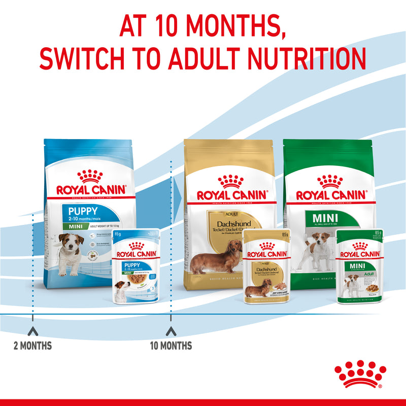 Royal Canin Mini Puppy in Gravy Wet Food, 85g