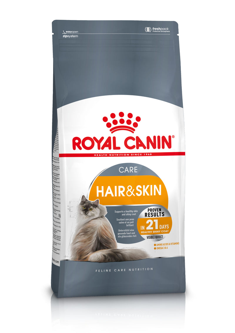 Royal Canin Hair & Skin Care Adult Dry Cat Food, 400g