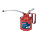 Sealey Metal Oil Can Flexible Spout 500ml