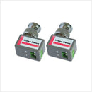 OYN-X BNC Right Angle Passive Video Balun, Pack of 2